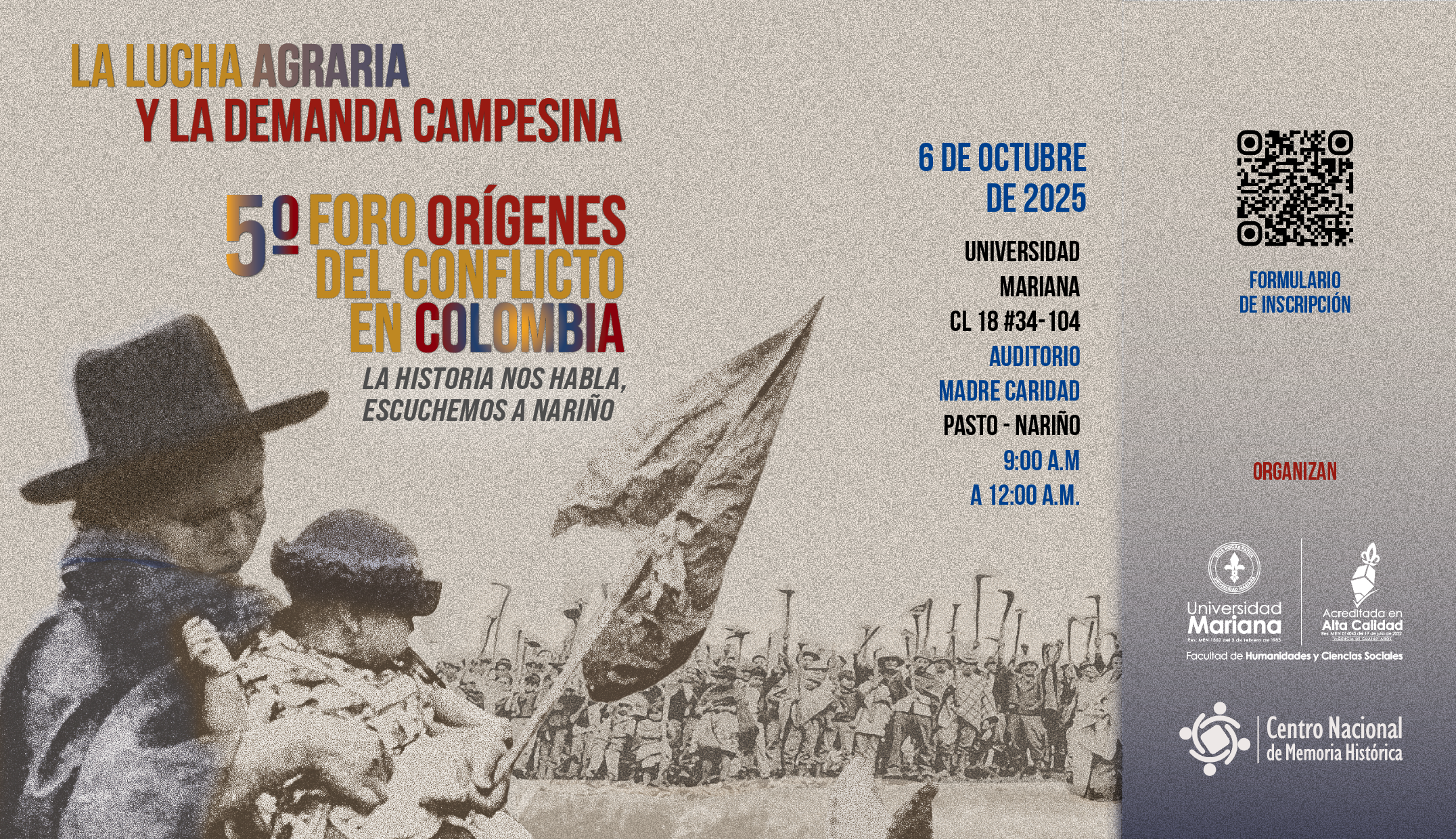 foro origenes en pasto