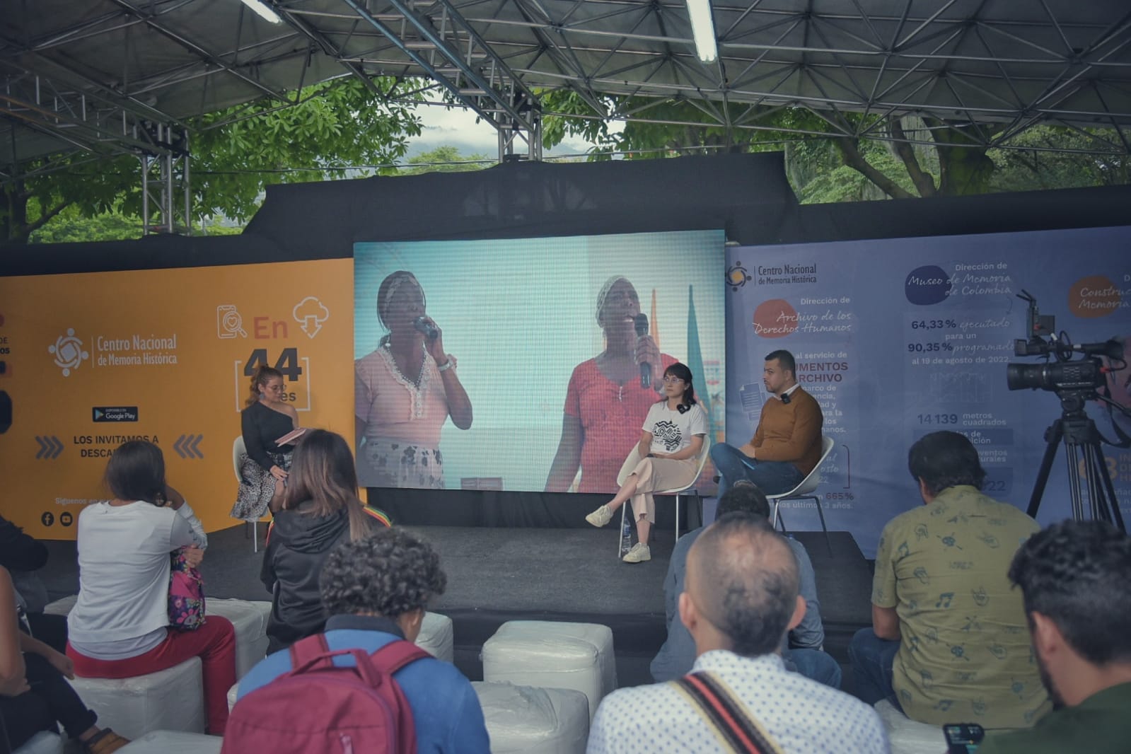 El informe La guerra vino de afuera y talleres de memoria en la Fiesta del Libro