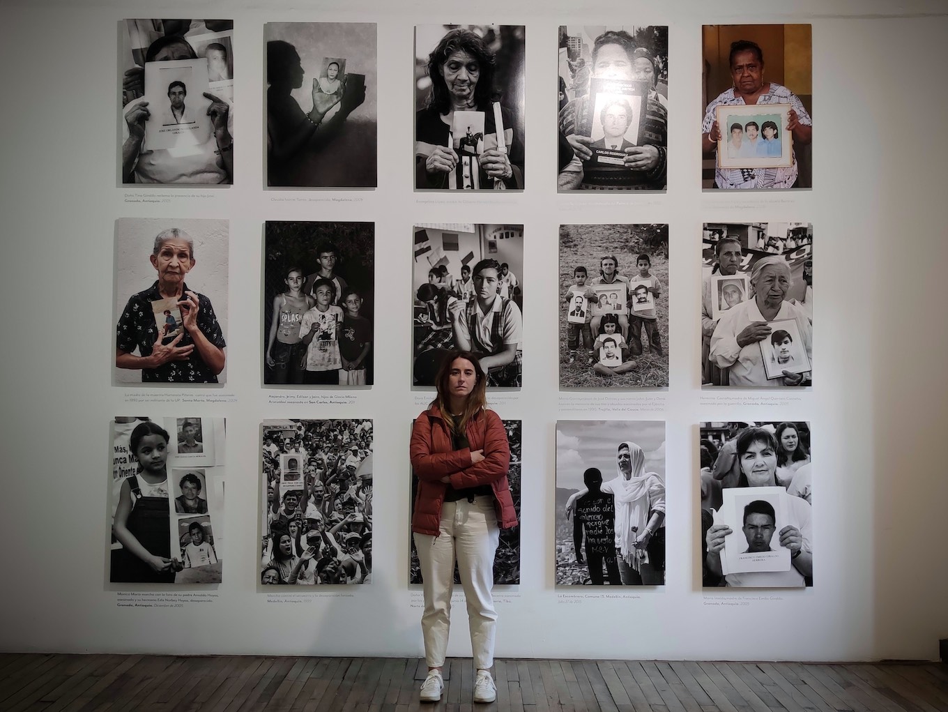 La investigadora Anja Piskur de la Universidad de Viena, Austria, visita al Centro Nacional de Memoria Histórica