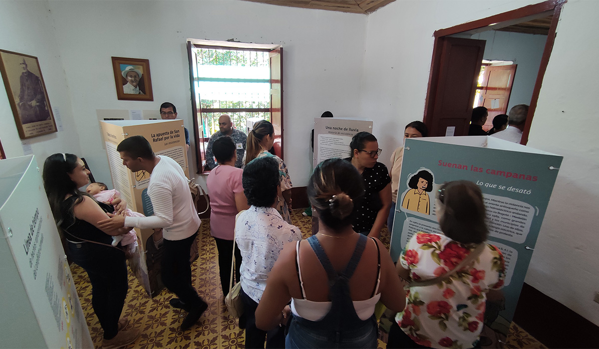 Las luchas y resistencias de San Rafael se convierten en obras de exposición