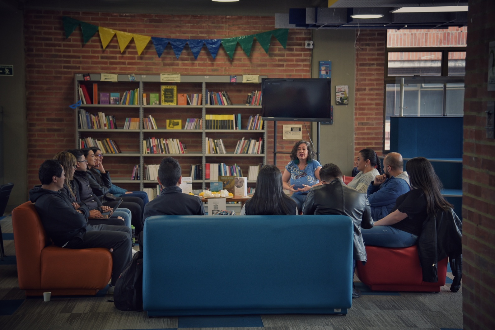 : El más reciente taller se realizó en la Biblioteca de la Universidad de La Salle, en Bogotá. 