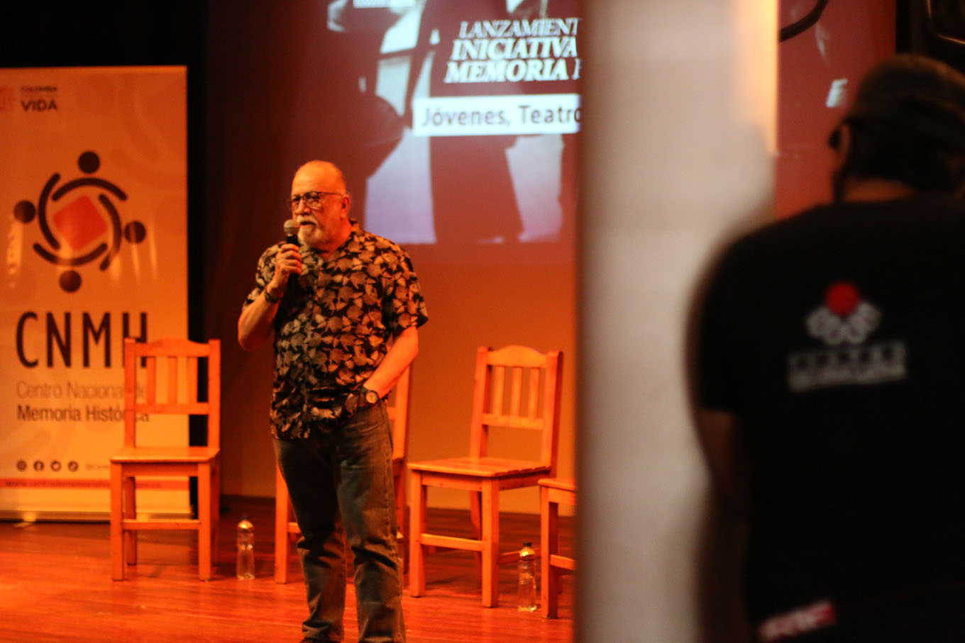 Orlando Cajamarca, director del Teatro Esquina Latina. Foto: Cortesía Jair Cerón