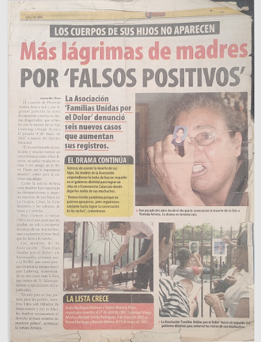 Periódico sobre falsos positivos